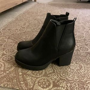 Daily Shoes San Fransisco chunky booties
